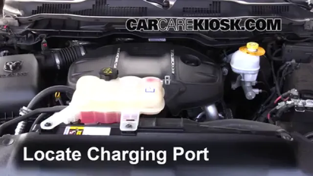 2015 Ram 1500 Laramie Longhorn 3.0L V6 Turbo Diesel Climatisation Ajouter du réfrigérant